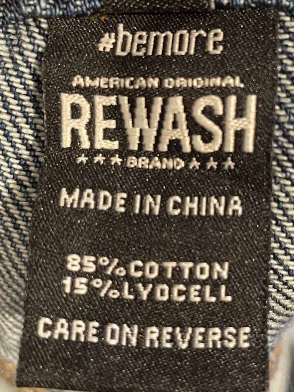 Rewash Brand Los Angeles Wide Leg Jeans Size 11/30 - Picture 7 of 8